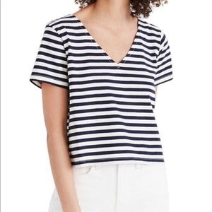 Madewell Boxy Striped Shirt